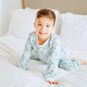 Boys Easter Pajamas - Easter Bunny Boy - Buttflap