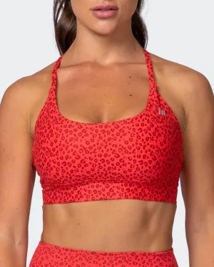 Braided Bralette - Mini Cheetah Print