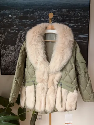 Brand New Goose Down Jacket Size 8-14 FREE SHIPPING 128