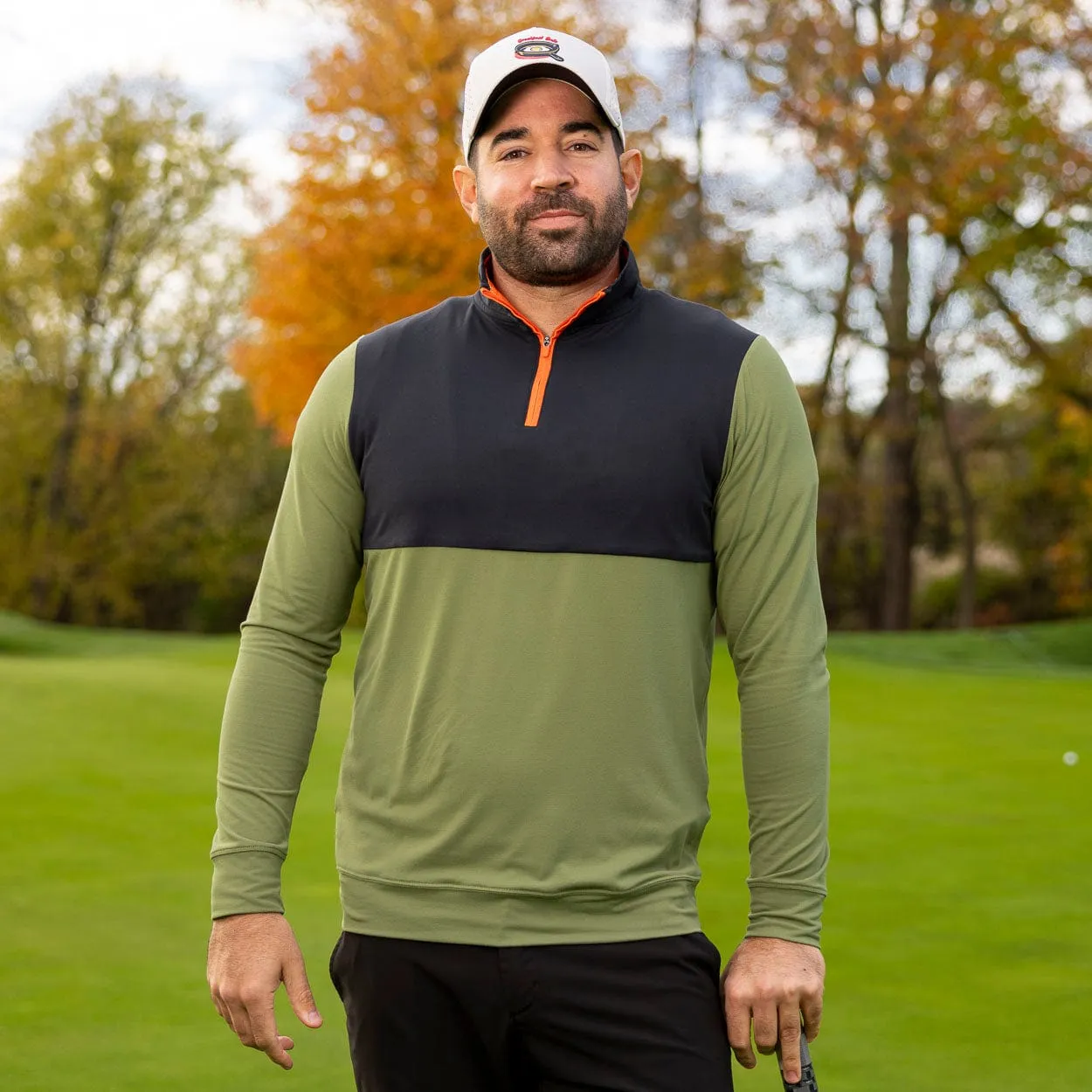 Breakfast Balls® "Olive" – Quarter Zip