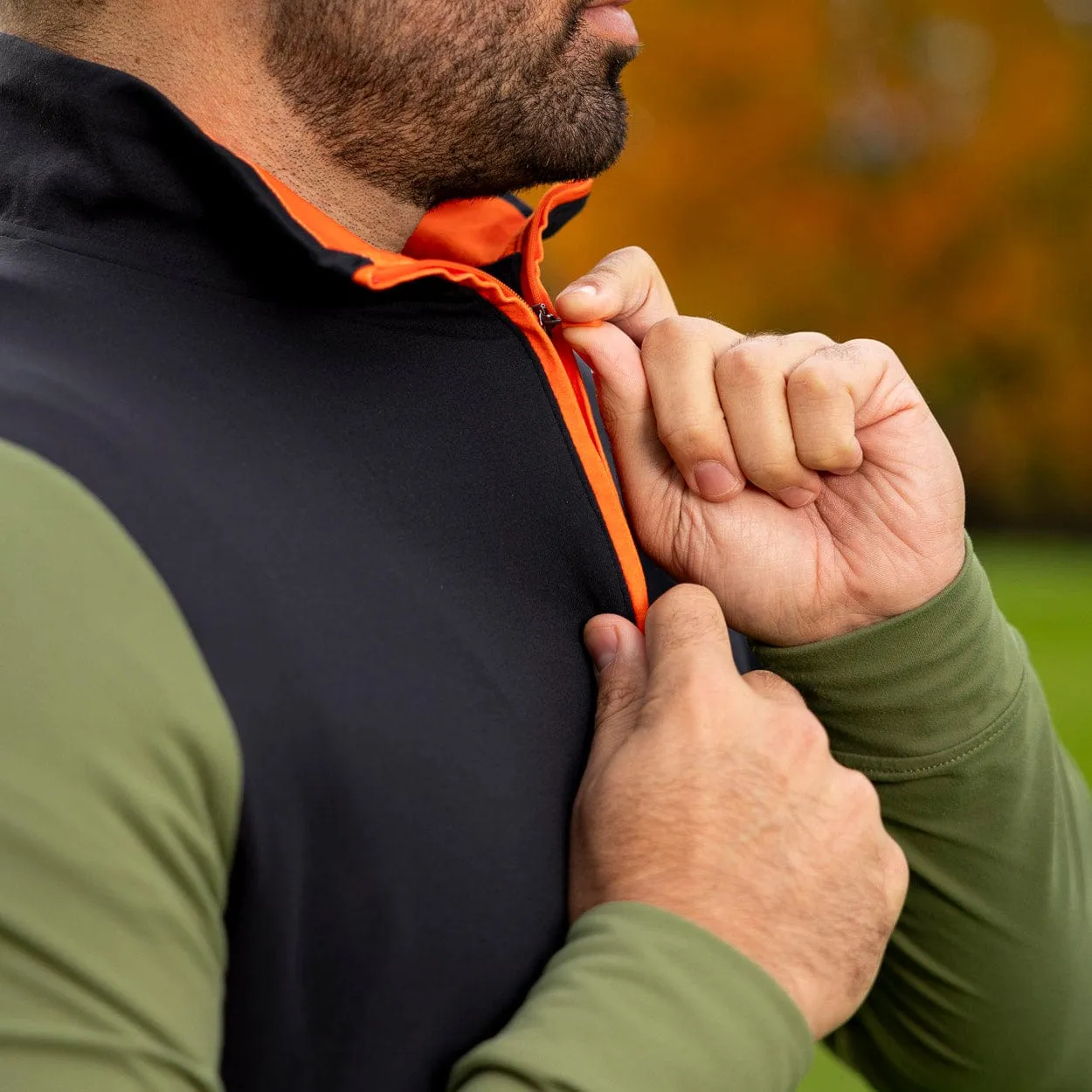 Breakfast Balls® "Olive" – Quarter Zip