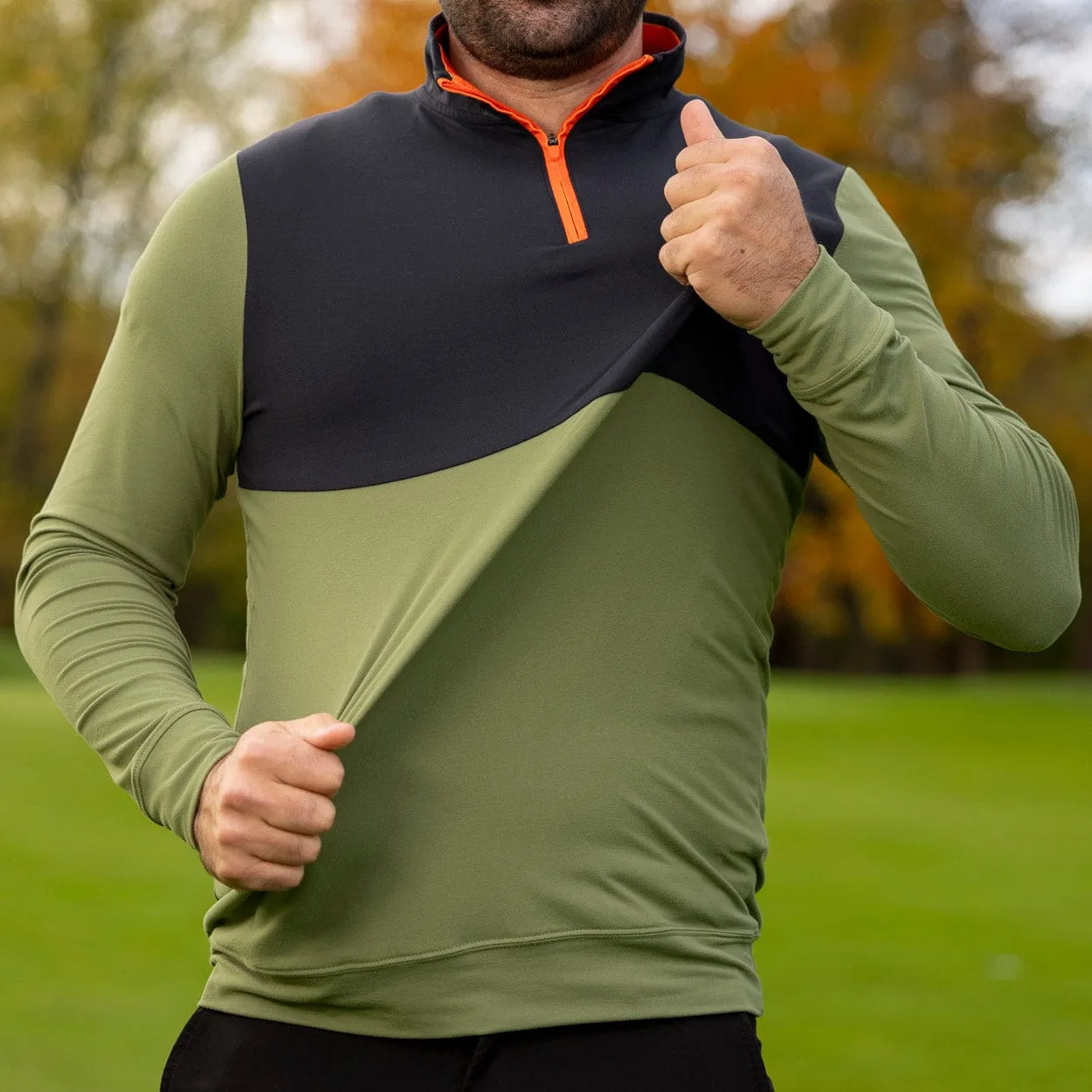 Breakfast Balls® "Olive" – Quarter Zip