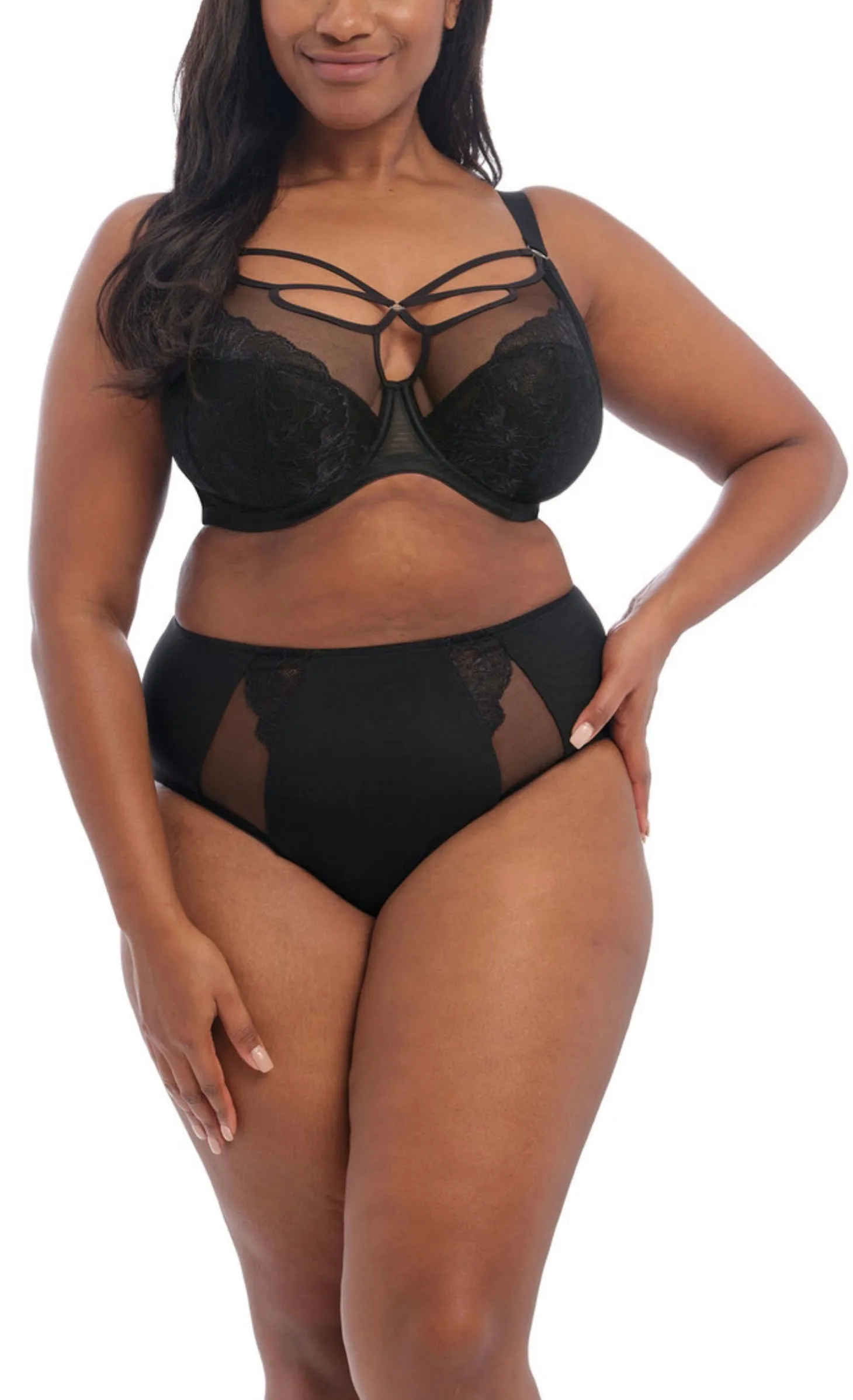 Brianna EL8085 Full Brief - Black