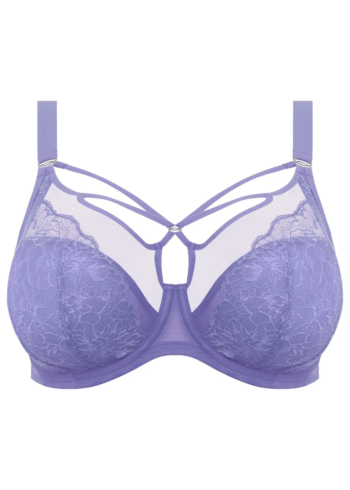 Brianna Underwired Plunge Bra In Jacaranda - Elomi