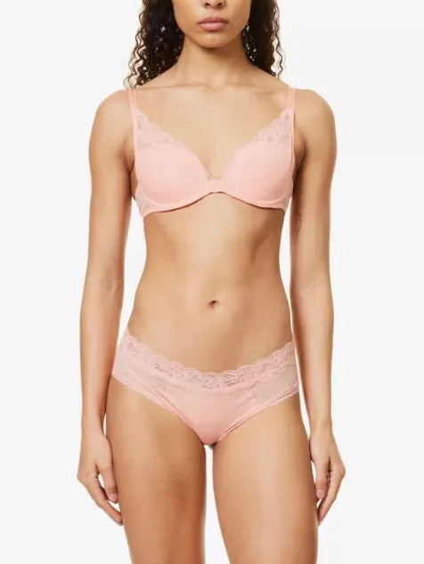 Brooklyn Plunge Bra In Candlelight Peach - Passionata