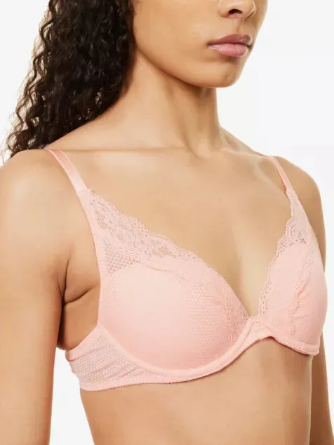 Brooklyn Plunge Bra In Candlelight Peach - Passionata