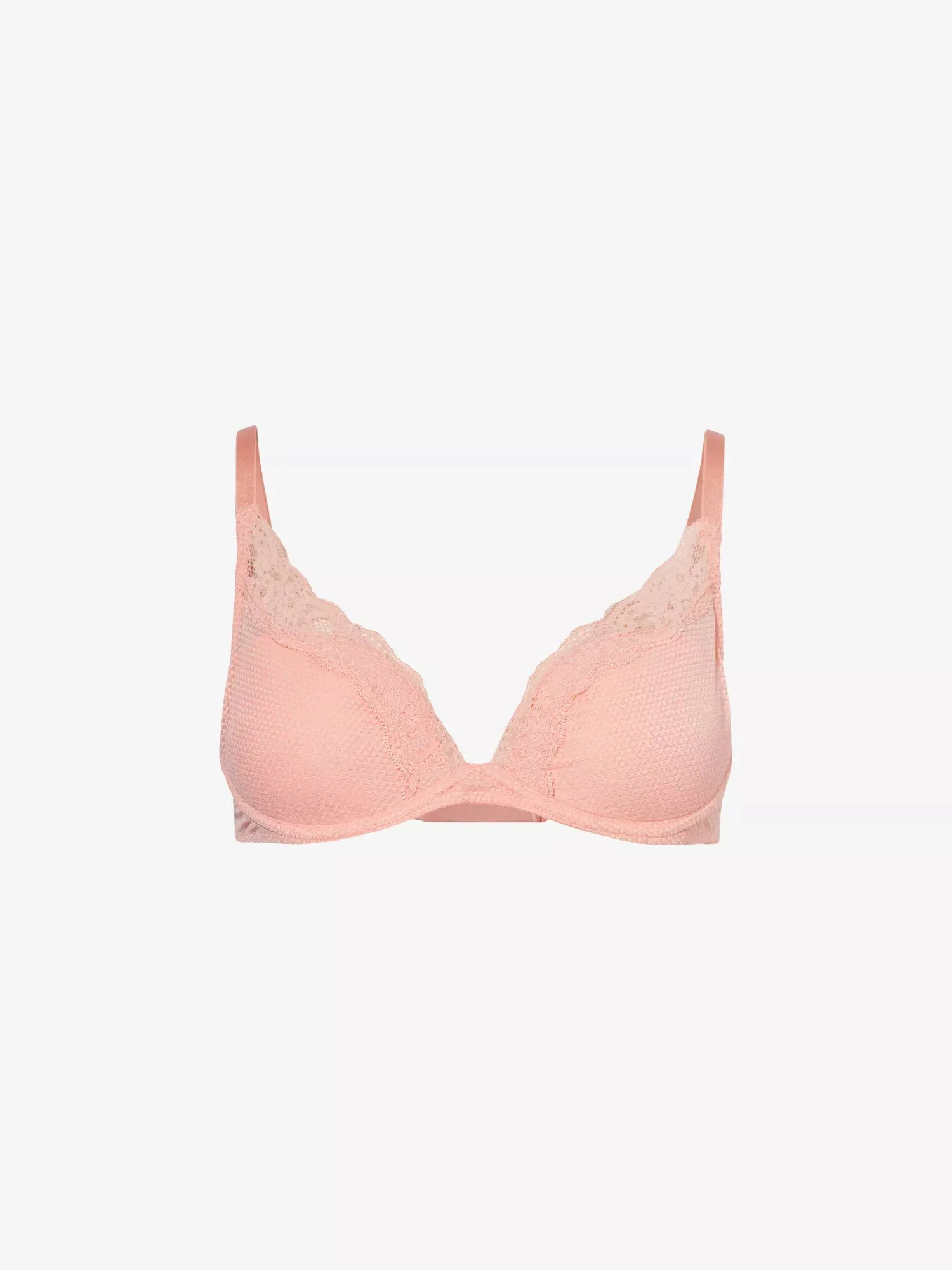 Brooklyn Plunge Bra In Candlelight Peach - Passionata