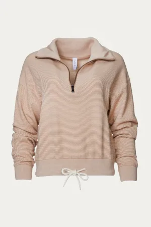 BUCKINGHAM KNIT HALF ZIP