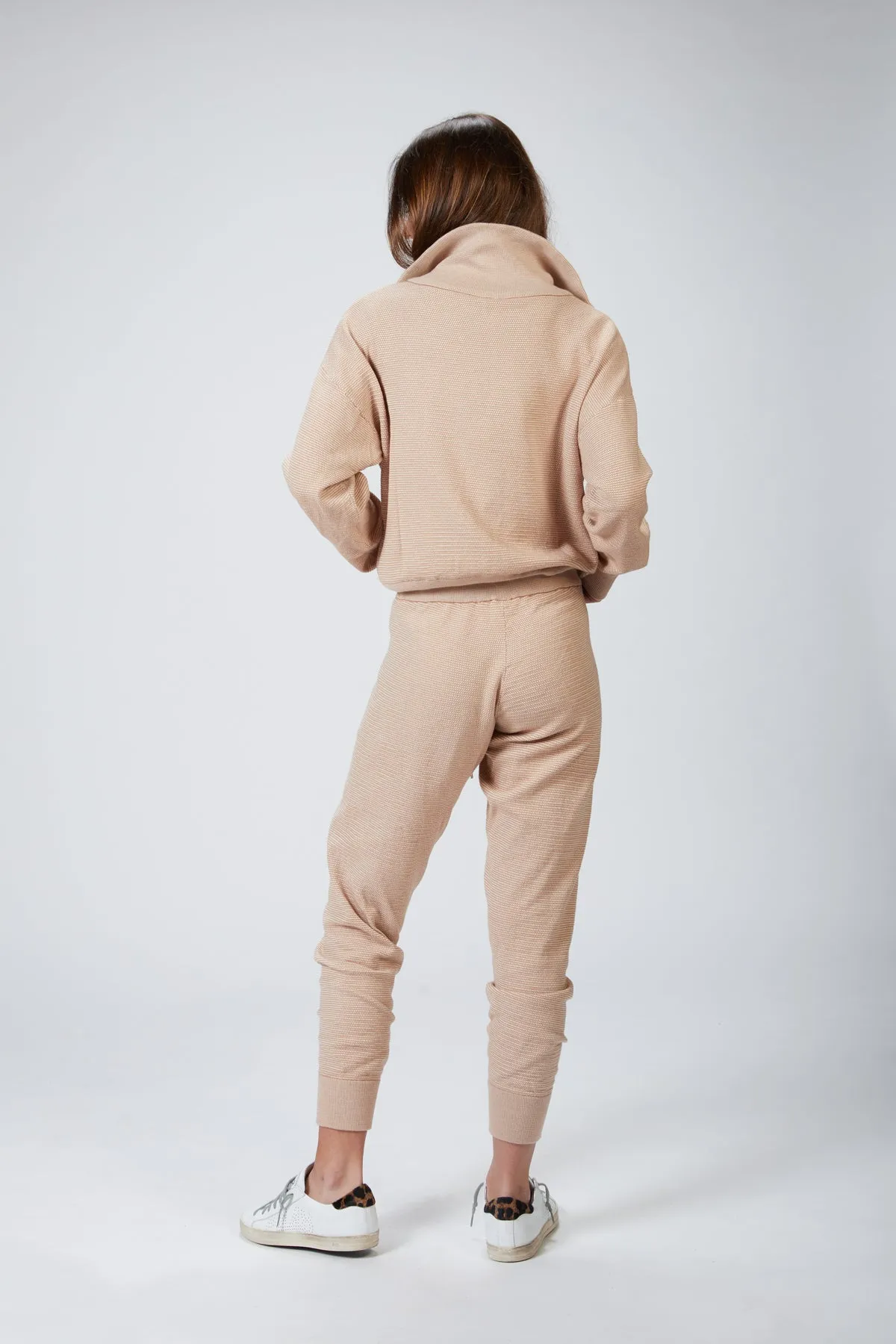 BUCKINGHAM KNIT HALF ZIP