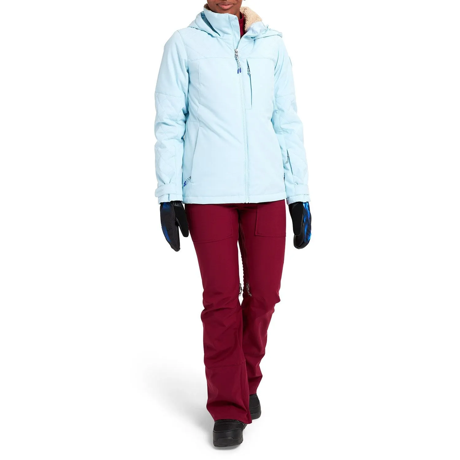 Burton Tulum Womens Jacket Crystal Blue