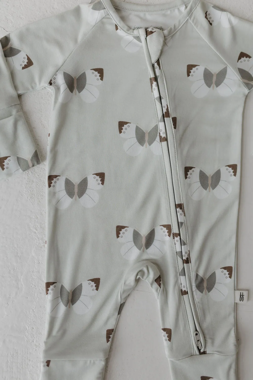 Butterflies | Bamboo Zip Pajamas