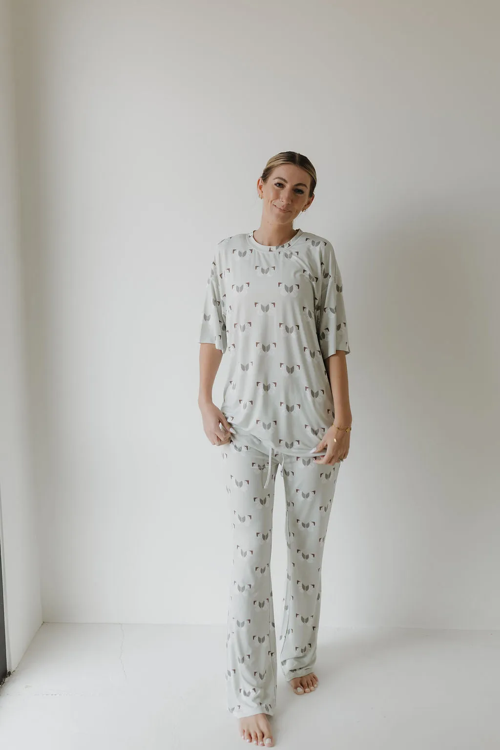 Butterflies | Short Sleeve Women's Bamboo Pajamas