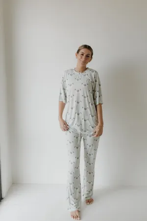 Butterflies | Short Sleeve Women's Bamboo Pajamas