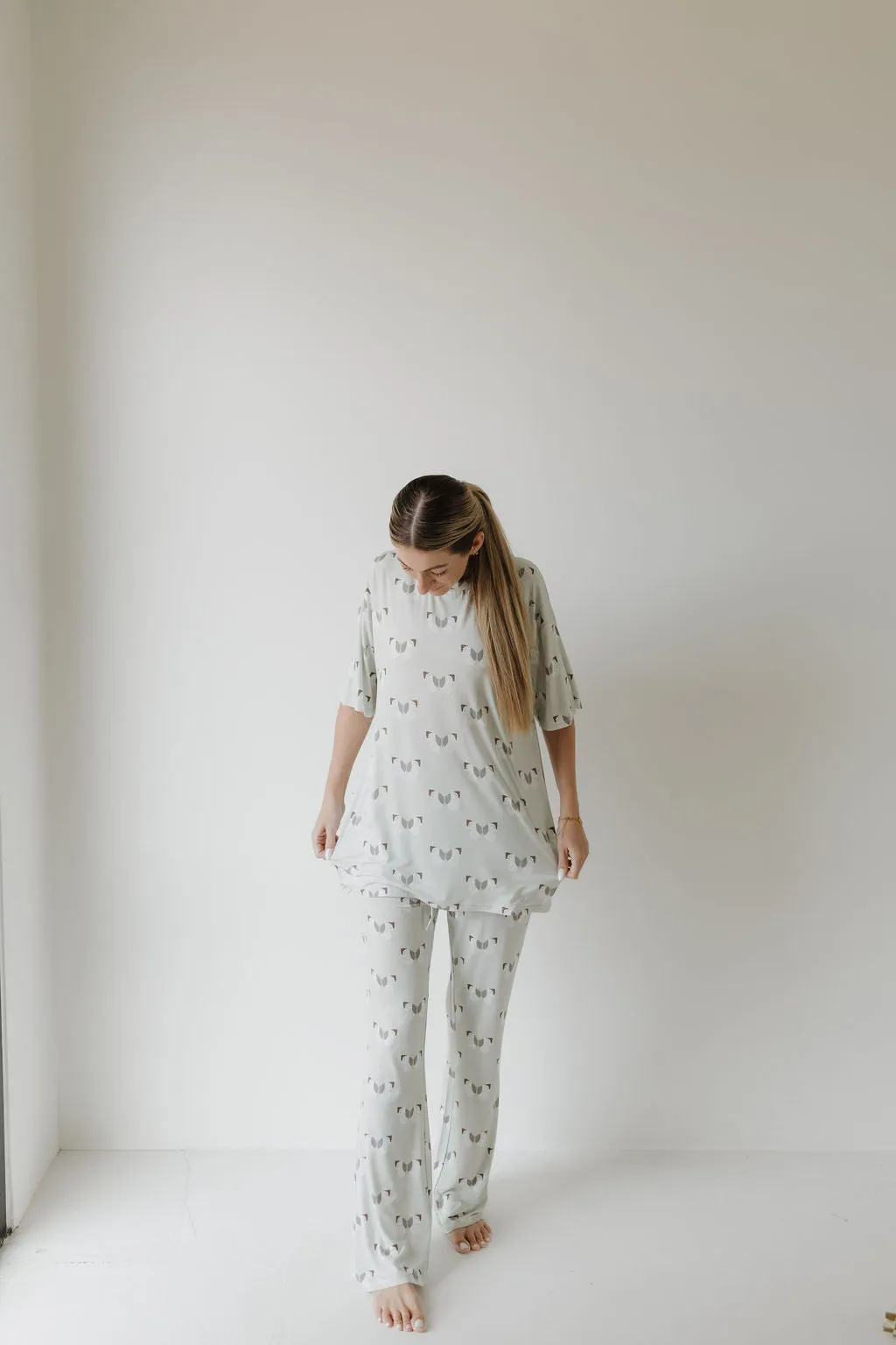 Butterflies | Short Sleeve Women's Bamboo Pajamas