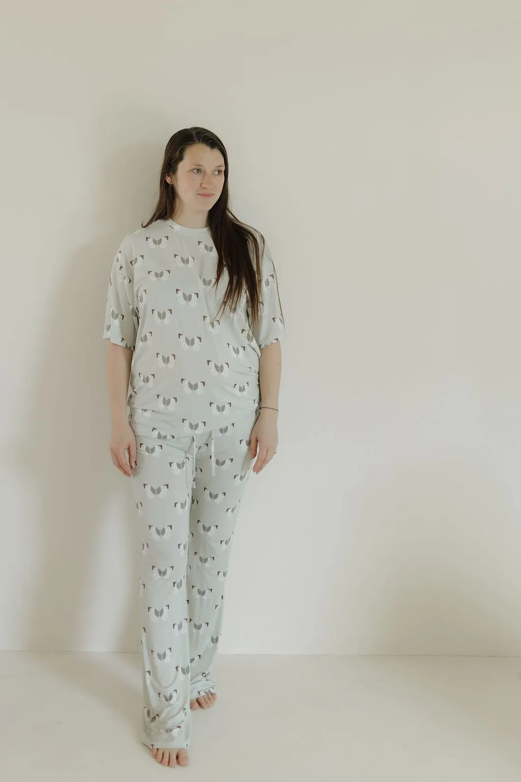 Butterflies | Short Sleeve Women's Bamboo Pajamas