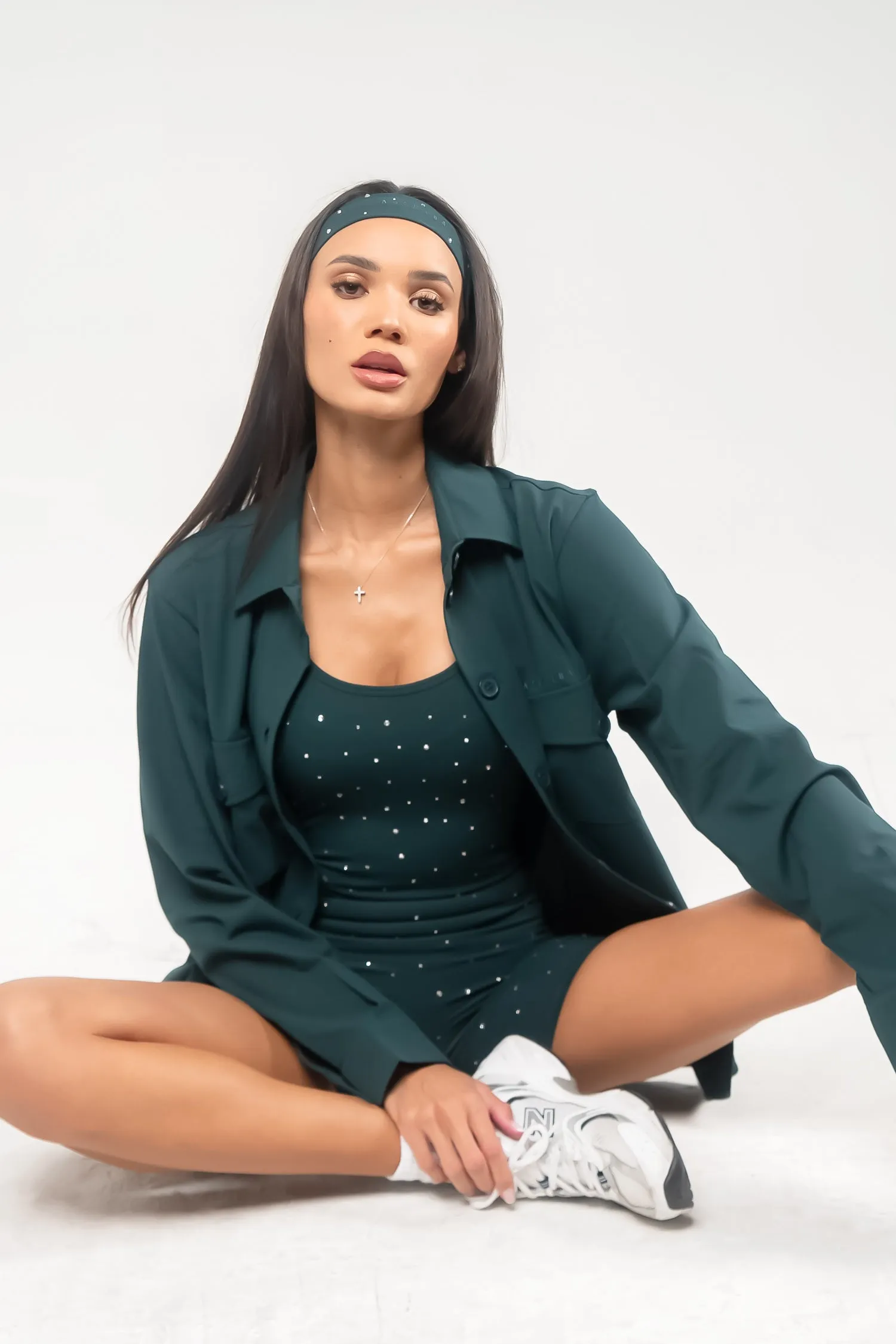 Button Down - Emerald