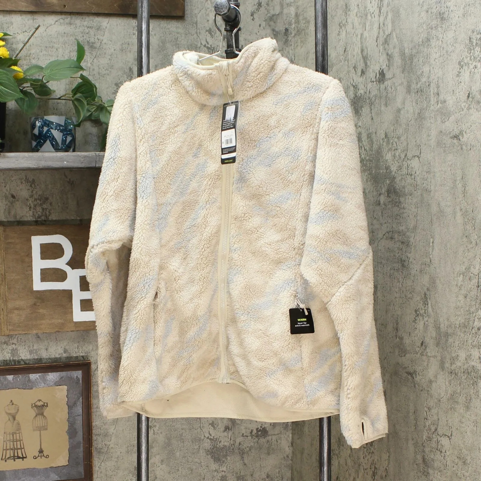 C9 Champion Women's Fleece Sherpa Jacket with Thumbholes