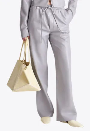 Calie Faux Leather Relaxed Pants