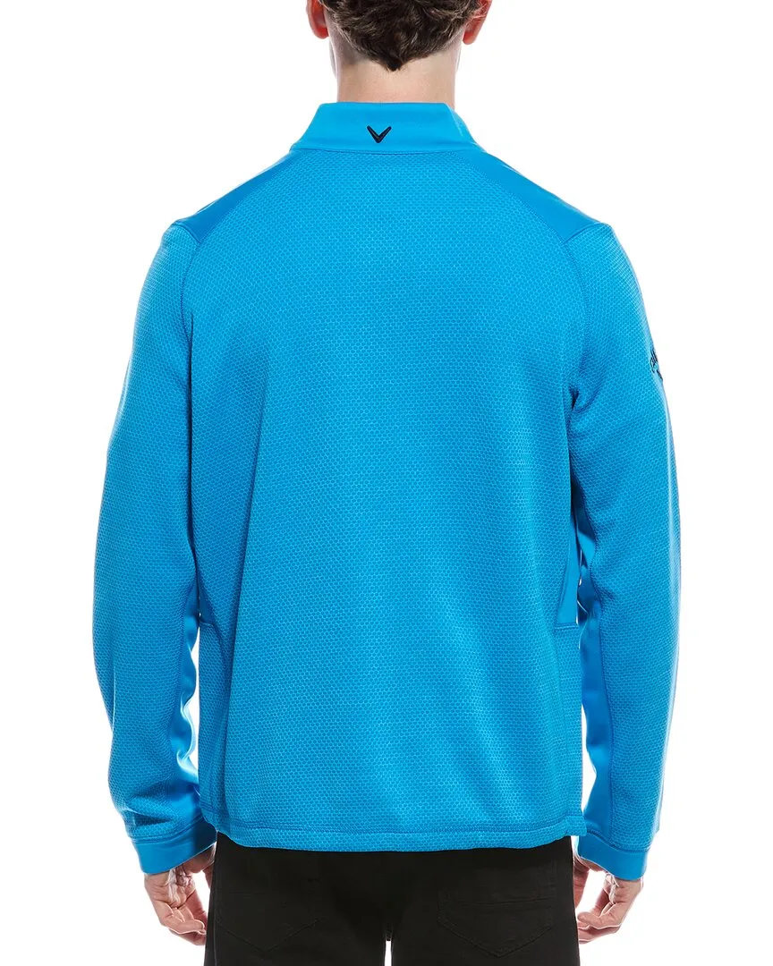 Callaway Mid-Weight Hex 1/4-Zip Pullover