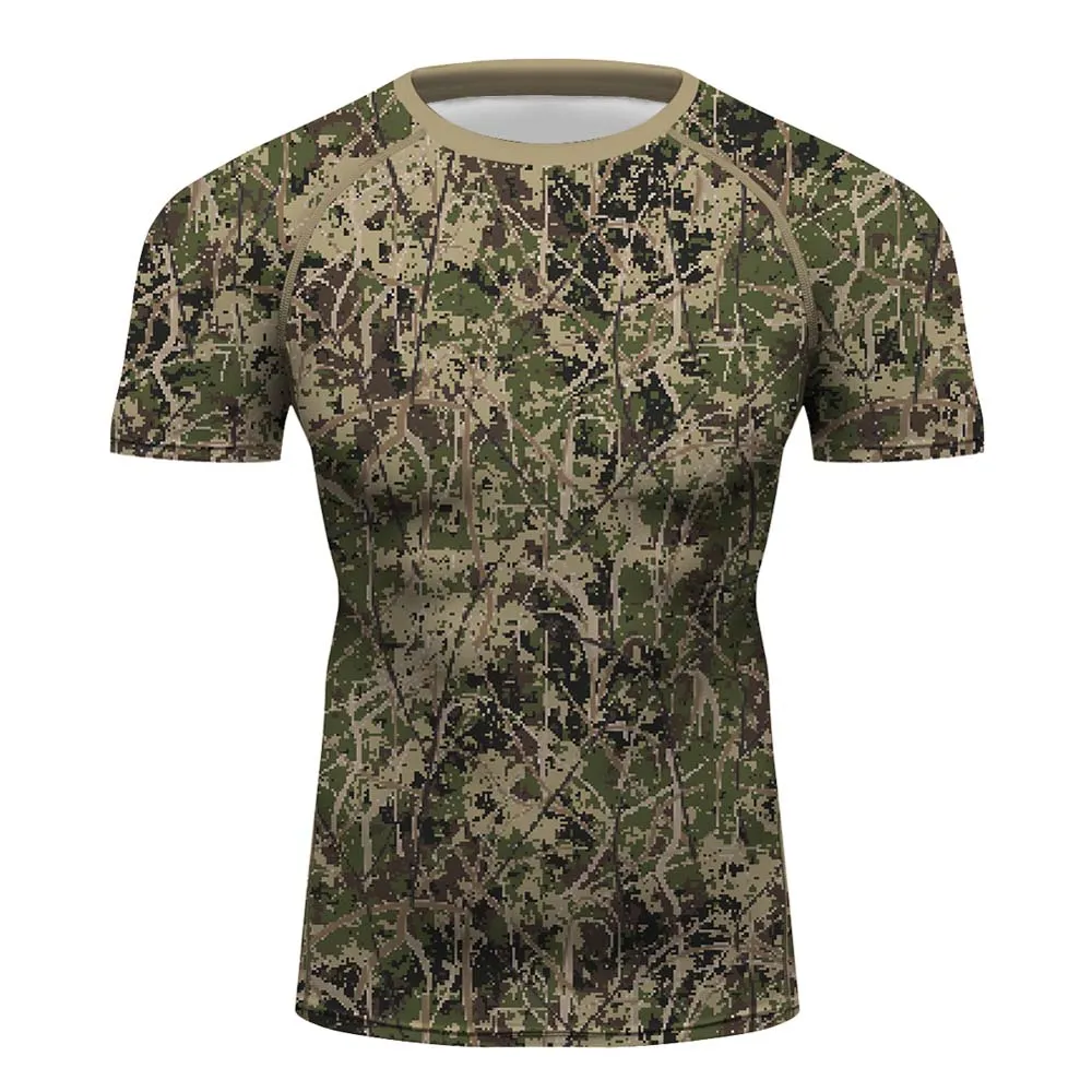 Camo Series BJJ Rash Guard Short Sleeve
