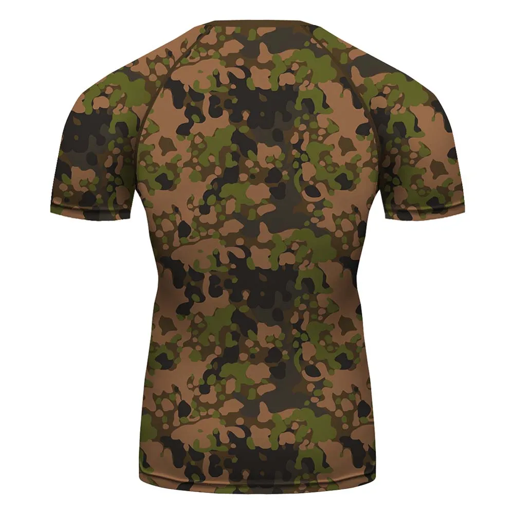 Camo Series BJJ Rash Guard Short Sleeve