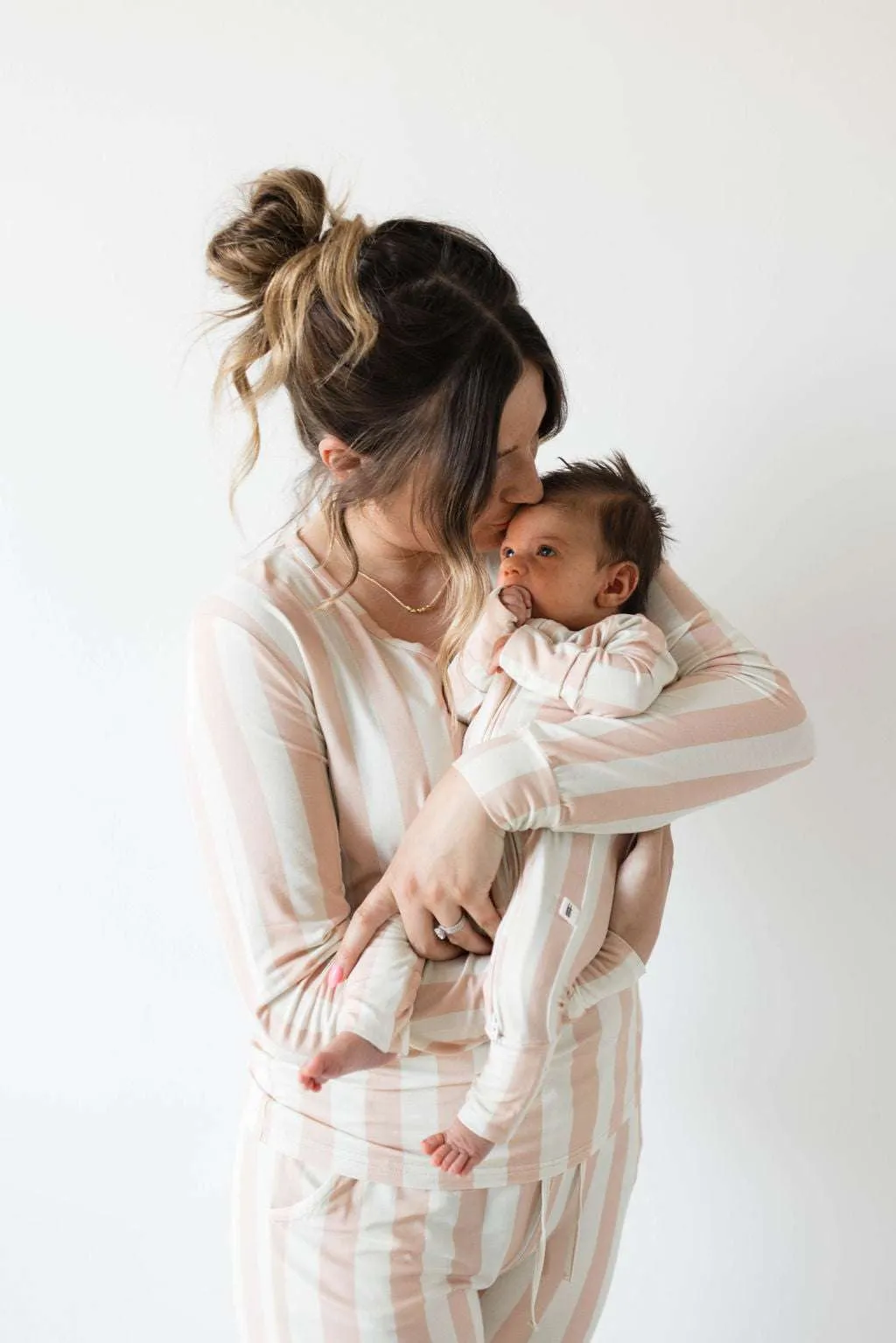 Candy Stripe | Bamboo Zip Pajamas