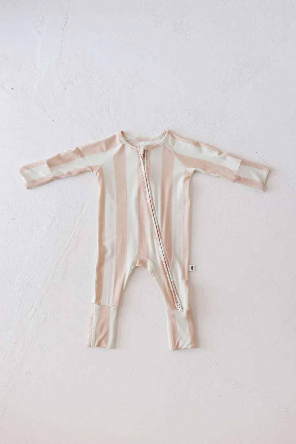 Candy Stripe | Bamboo Zip Pajamas
