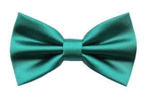 Capsule Collection Satin Emerald Green Bow Tie