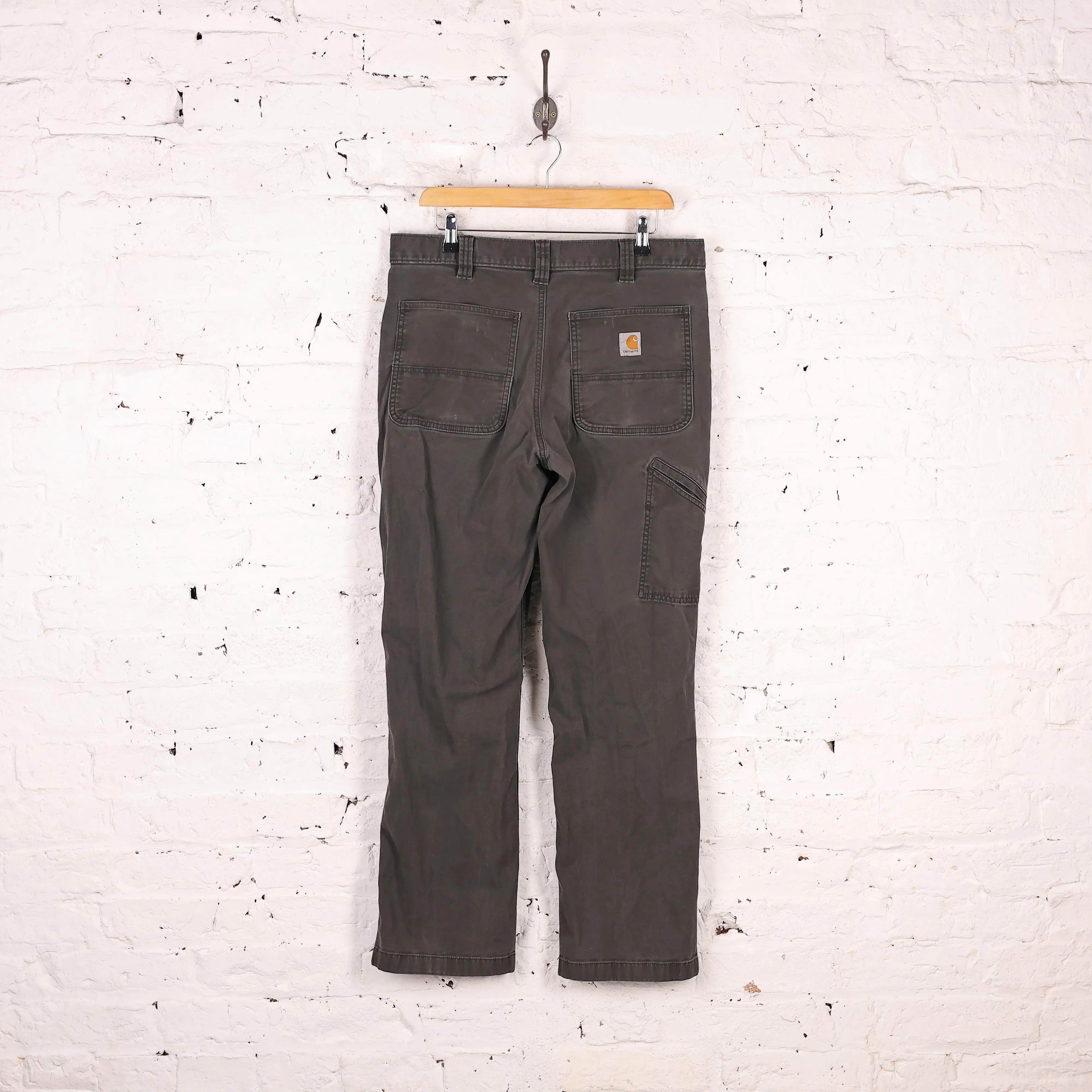 Carhartt Relaxed Fit Work Pant Trousers - Grey - M