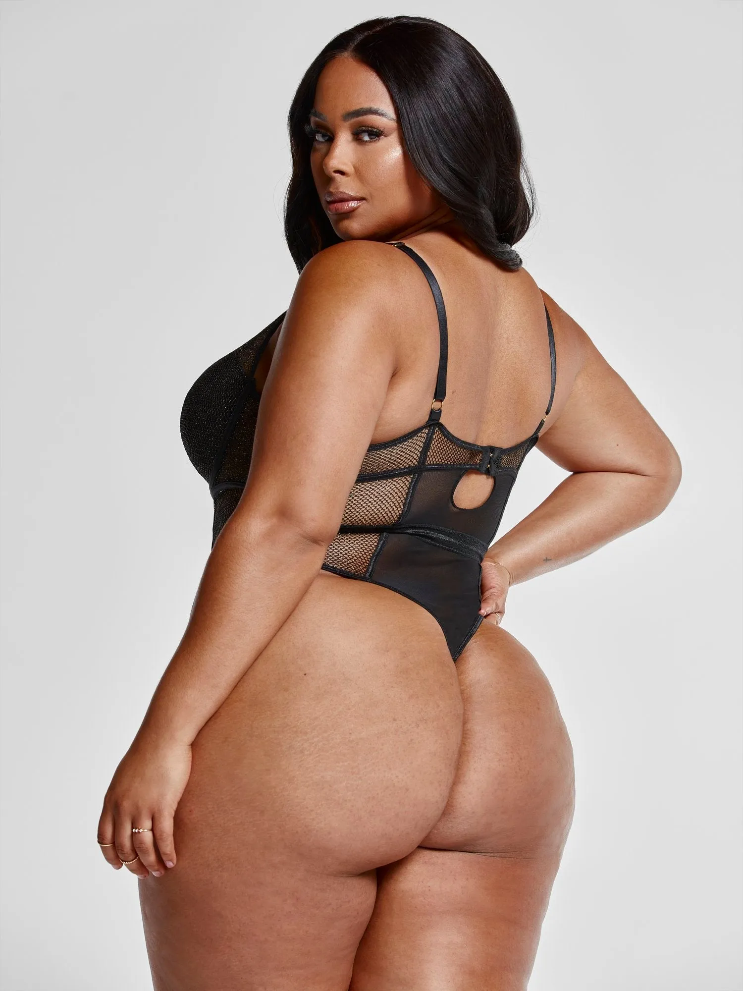 Carolina Mesh Panel Bodysuit