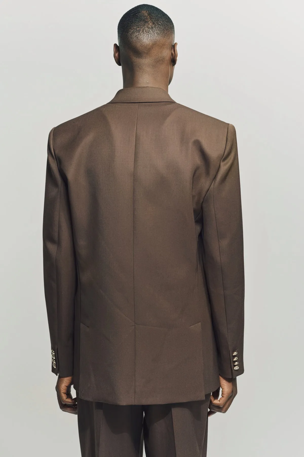 CASABLANCA | DOUBLE BREASTED WOOL JACKET