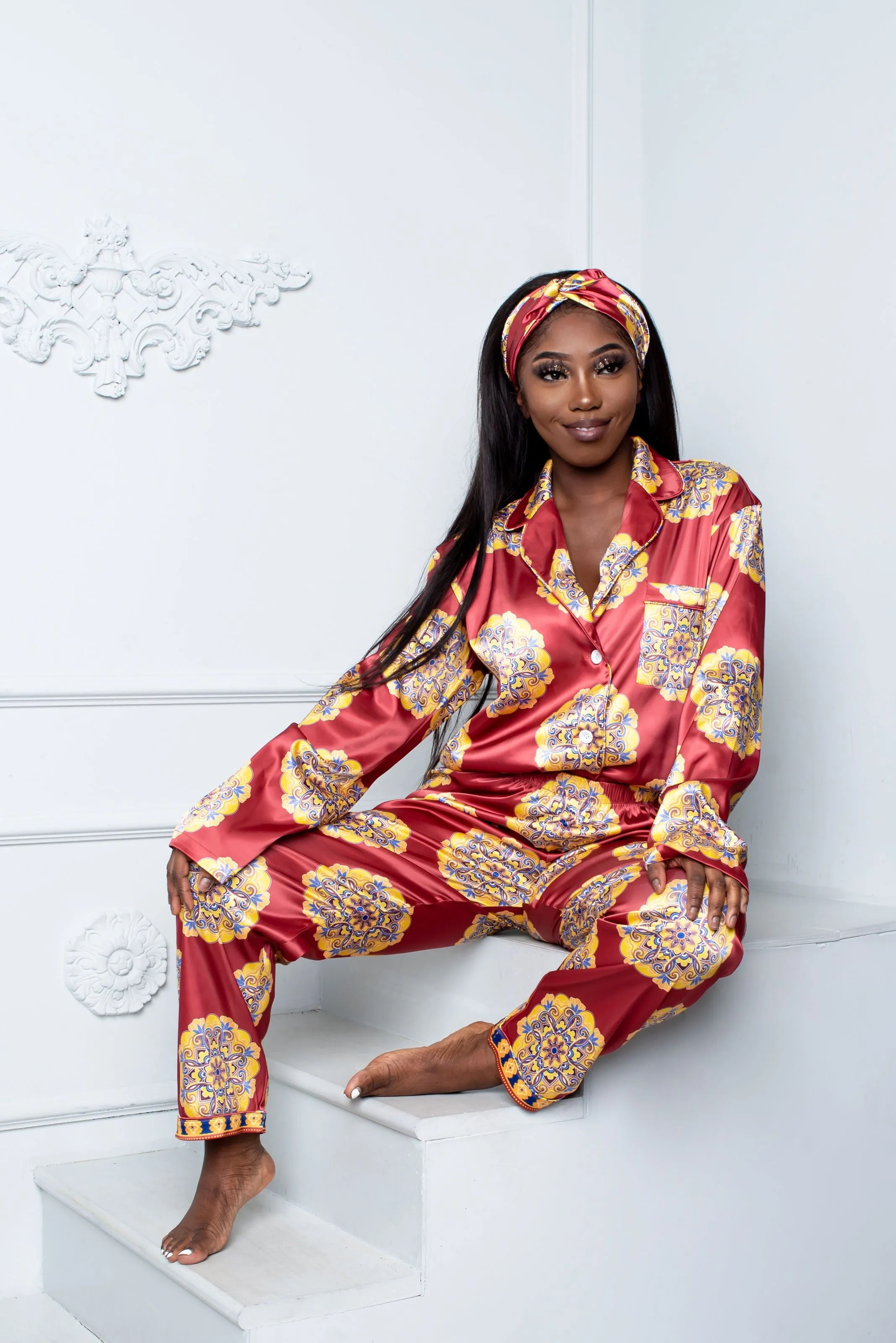 CELESTE Pajamas Trouser Set