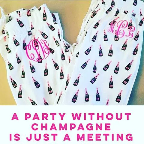 Champagne PJ pants