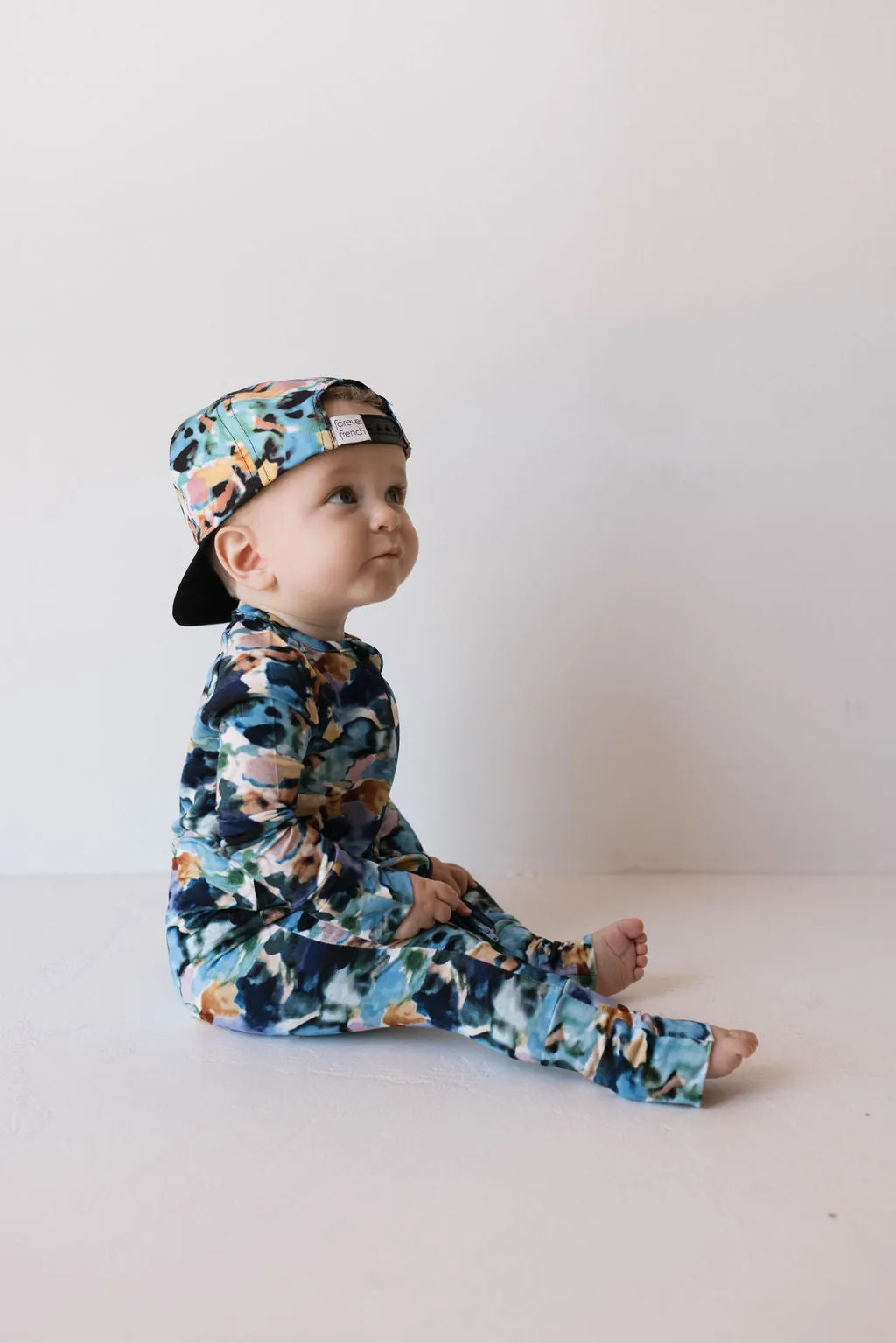 Charli Print | Bamboo Zip Pajamas