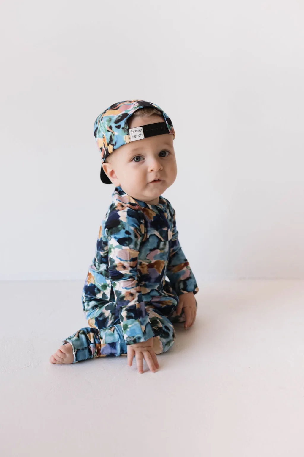 Charli Print | Bamboo Zip Pajamas