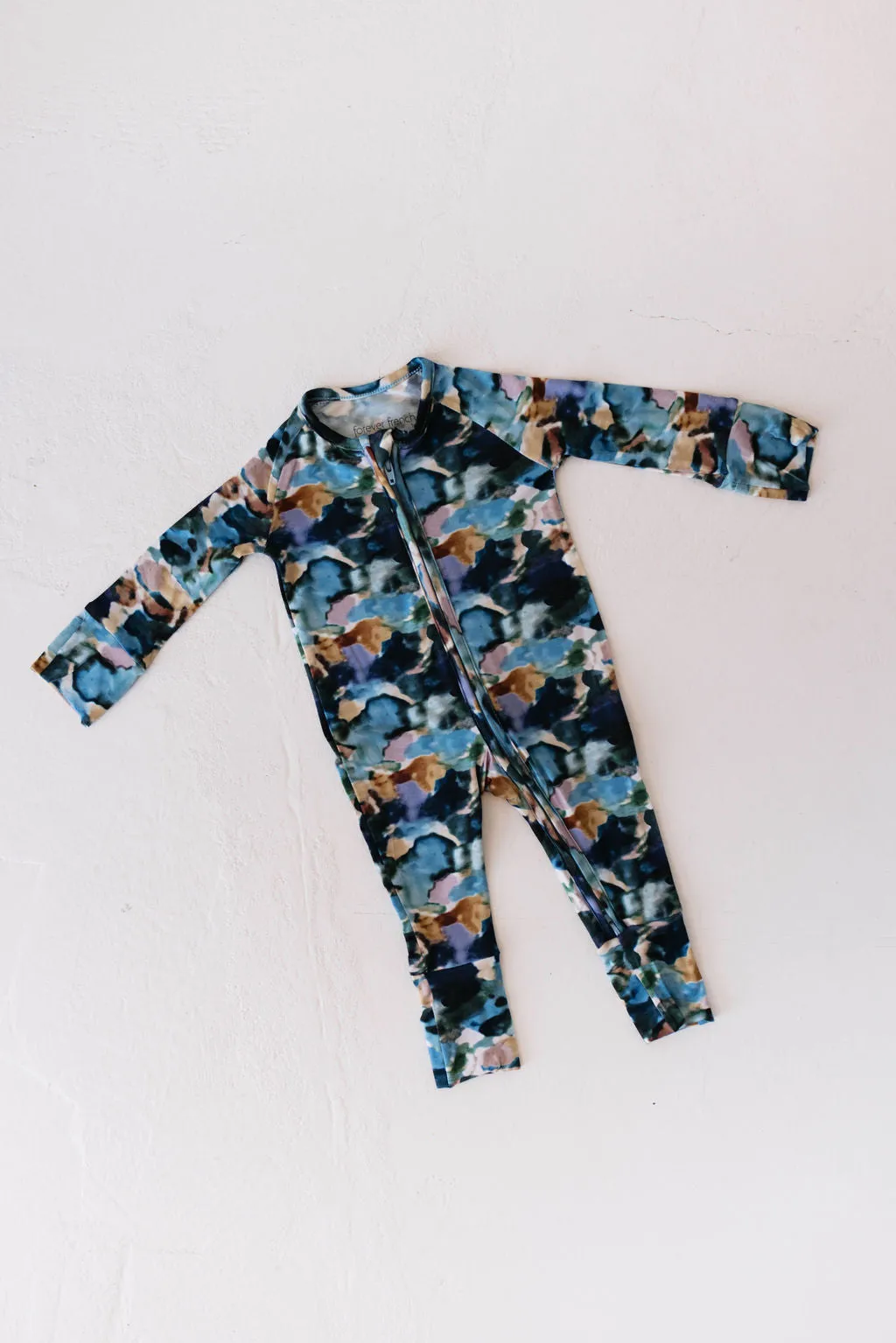 Charli Print | Bamboo Zip Pajamas