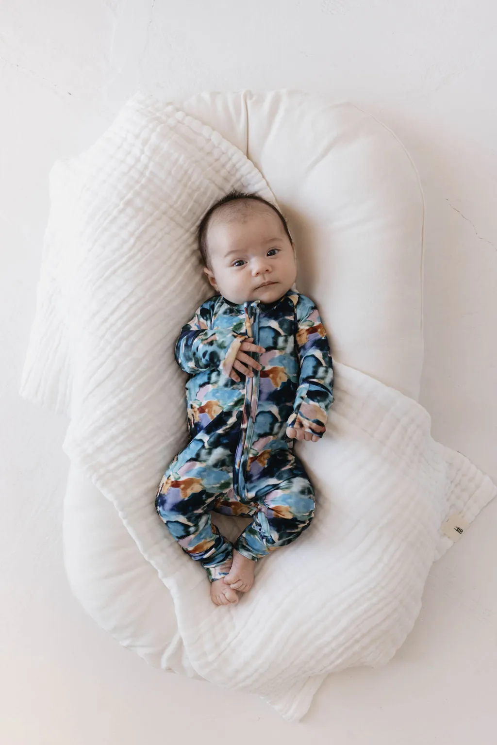 Charli Print | Bamboo Zip Pajamas
