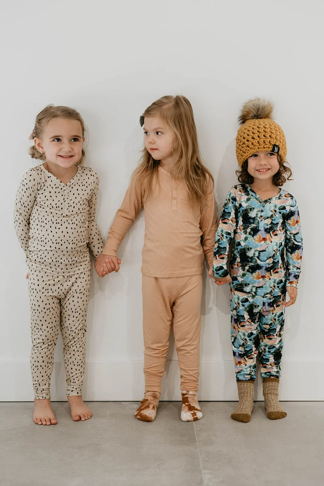 Charli Print | Bamboo Zip Pajamas
