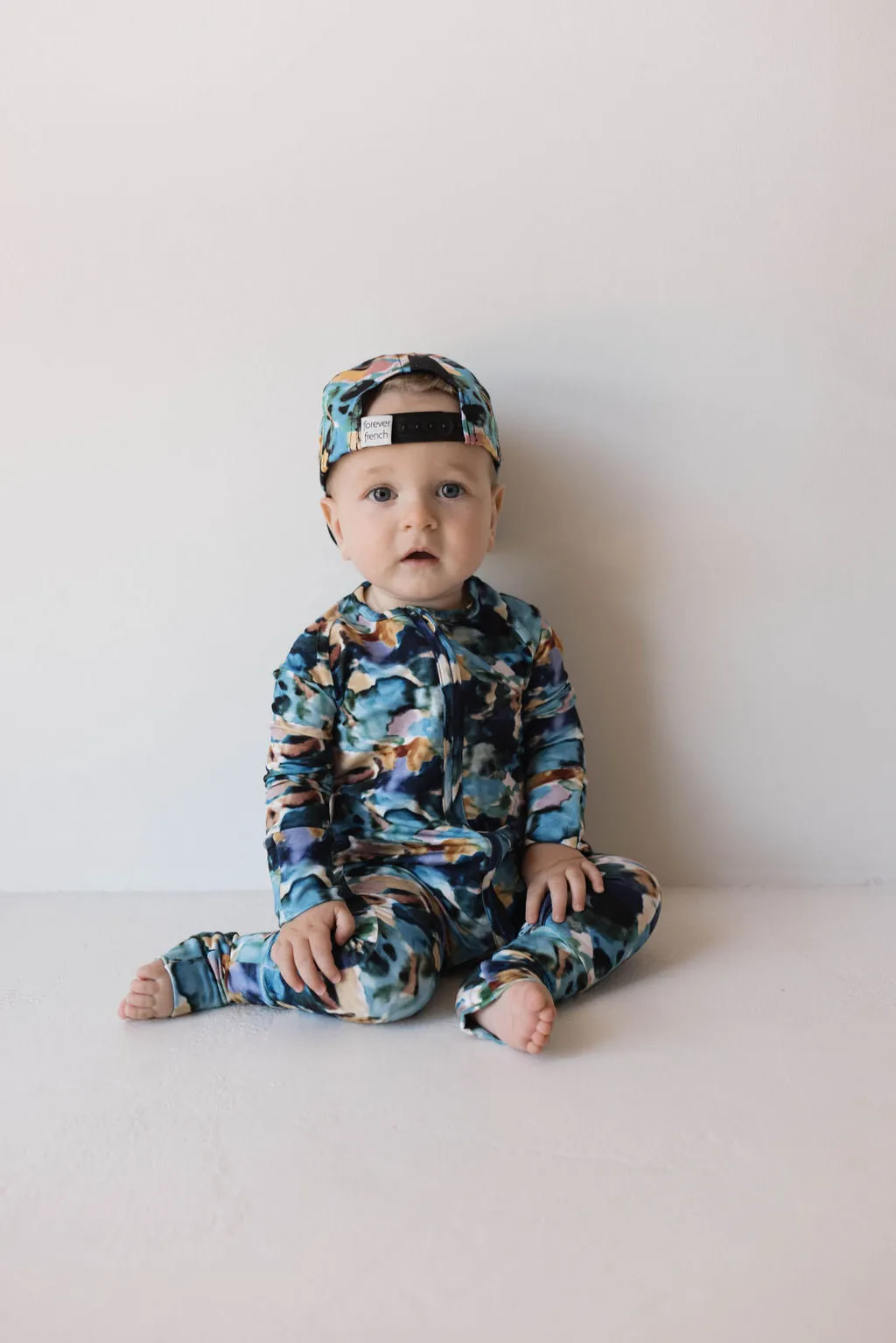 Charli Print | Bamboo Zip Pajamas