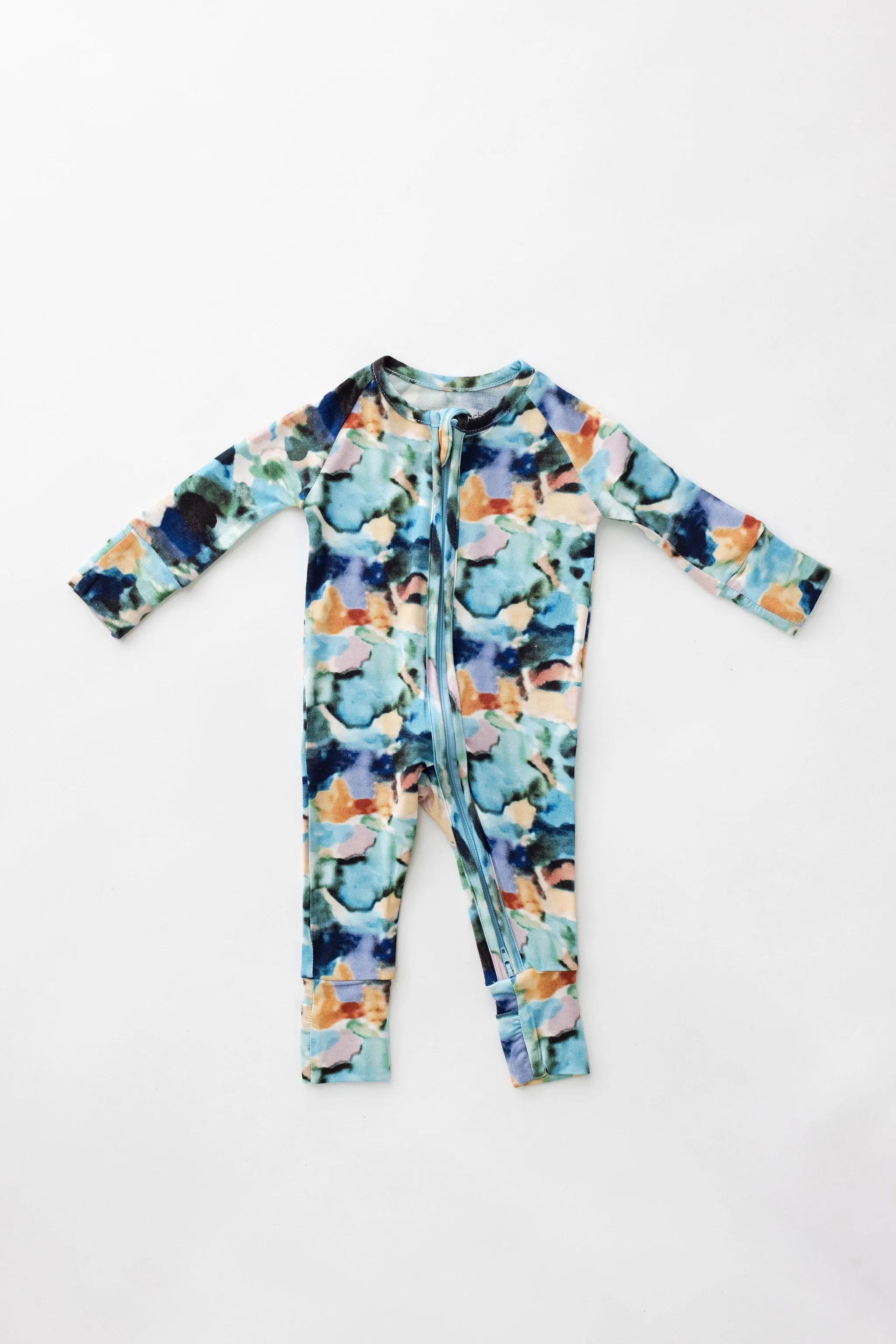 Charli Print | Bamboo Zip Pajamas