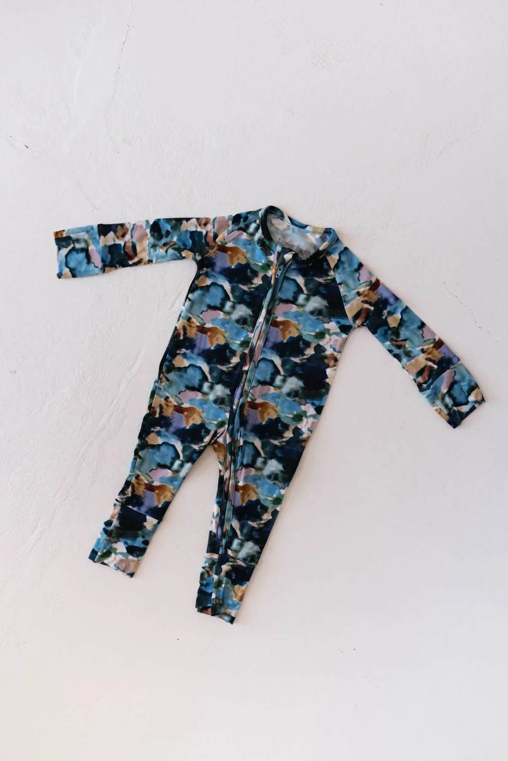 Charli Print | Bamboo Zip Pajamas