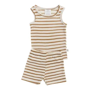 Chasing Windmills Short Johns (ochre stripe)