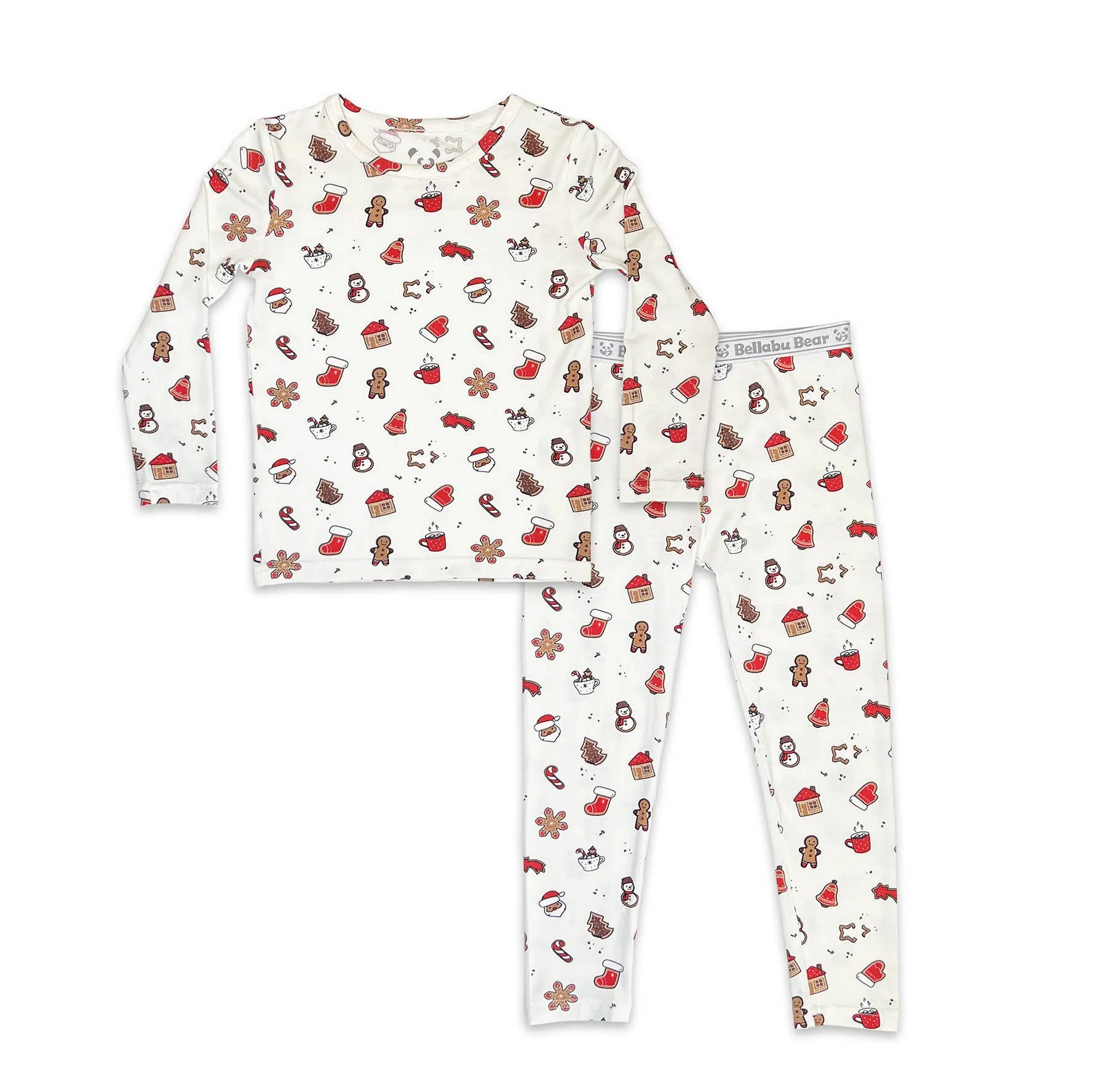 Christmas Cookies Bamboo Kids Pajamas