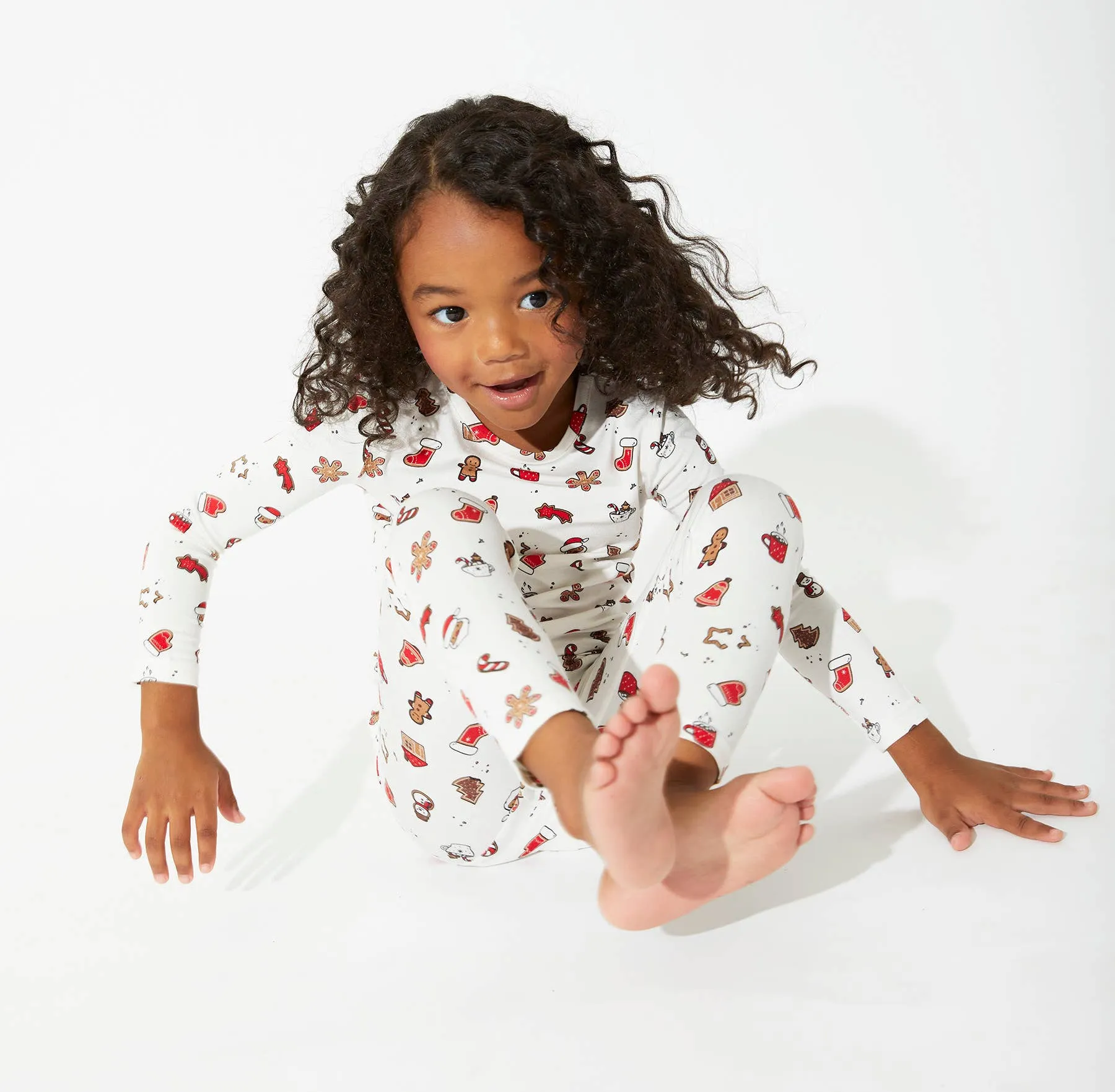 Christmas Cookies Bamboo Kids Pajamas