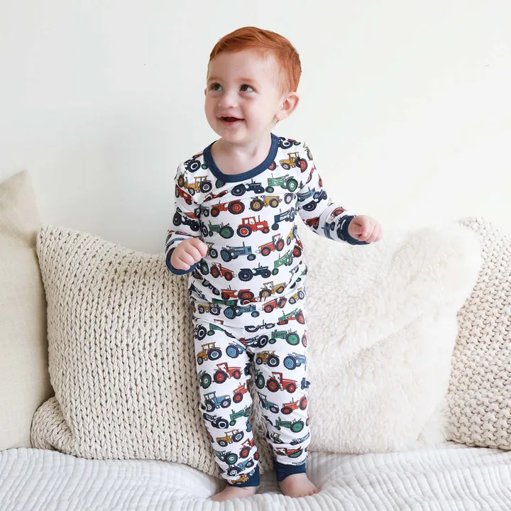 CL Two Piece Pajama Set | Tiny Tractors