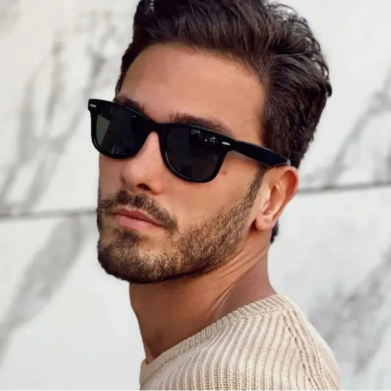 Classic Square Polarized Sunglasses for Men