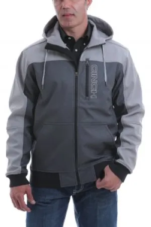 CLMWJ1525001-S-Gry/Lt G Cinch Mens Jacket Bonded Colour Blocked