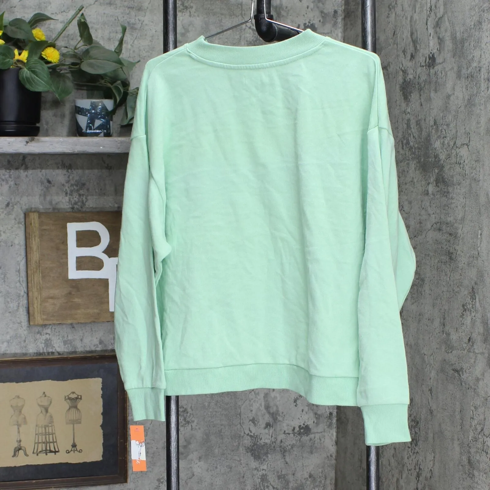 Colsie Womens French Terry Pullover Lounge Sweatshirt