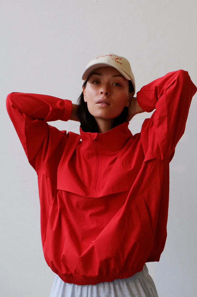 Commonplace Essentials Caledonian Pullover - Red