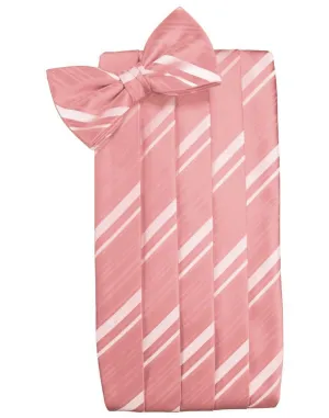Coral Reef Kids Striped Satin Cummerbund